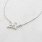 Origami Crane Necklace